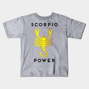 Scorpio Power Kids T-Shirt